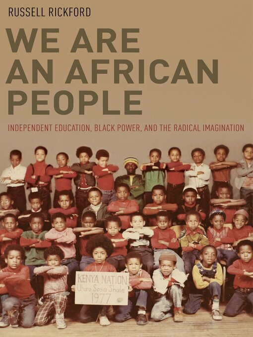 Cover image for We Are an African People